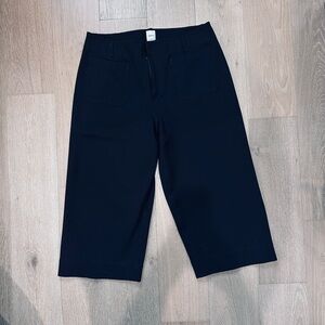 Maeve Charcoal Wide-Leg Pants